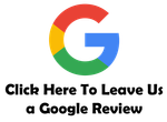 Google logo with text encouraging viewers to leave a Google review.