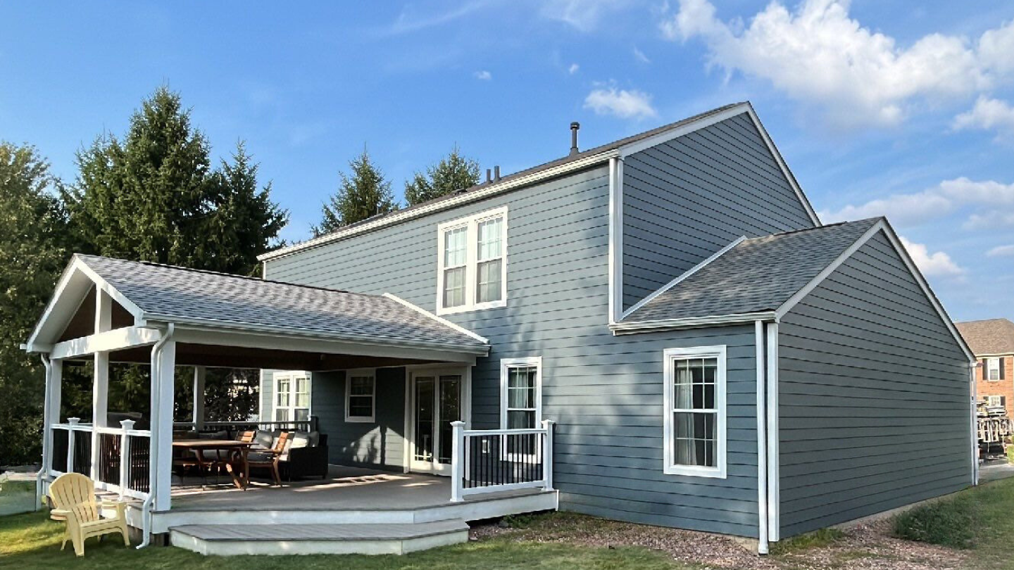 Color palette choices for painting vinyl siding