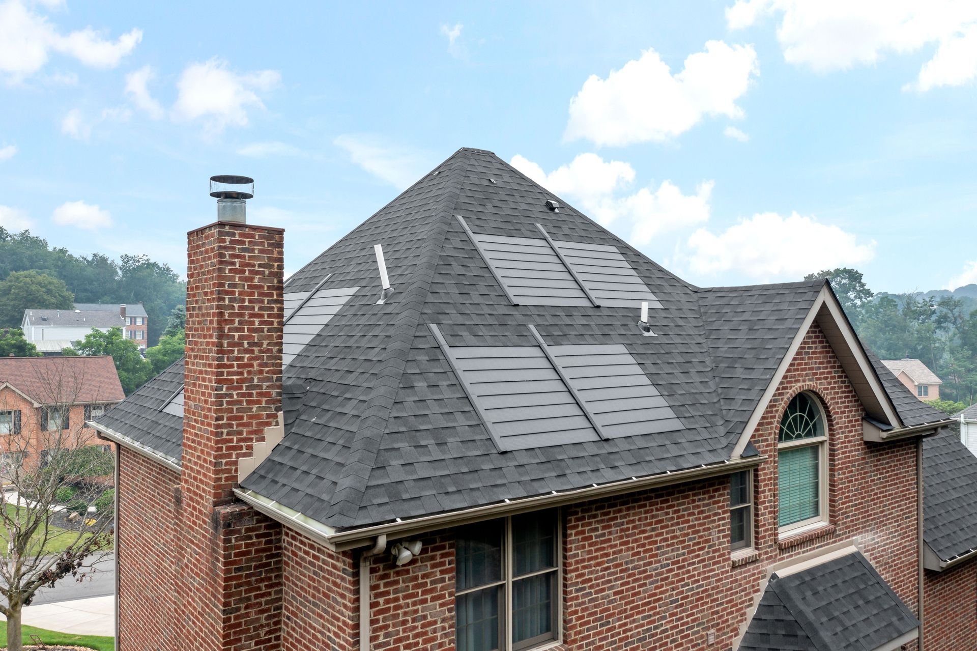 Protect Your Home With A New GAF Solar Shingle Roofing System Installed By A GAF Master Elite 