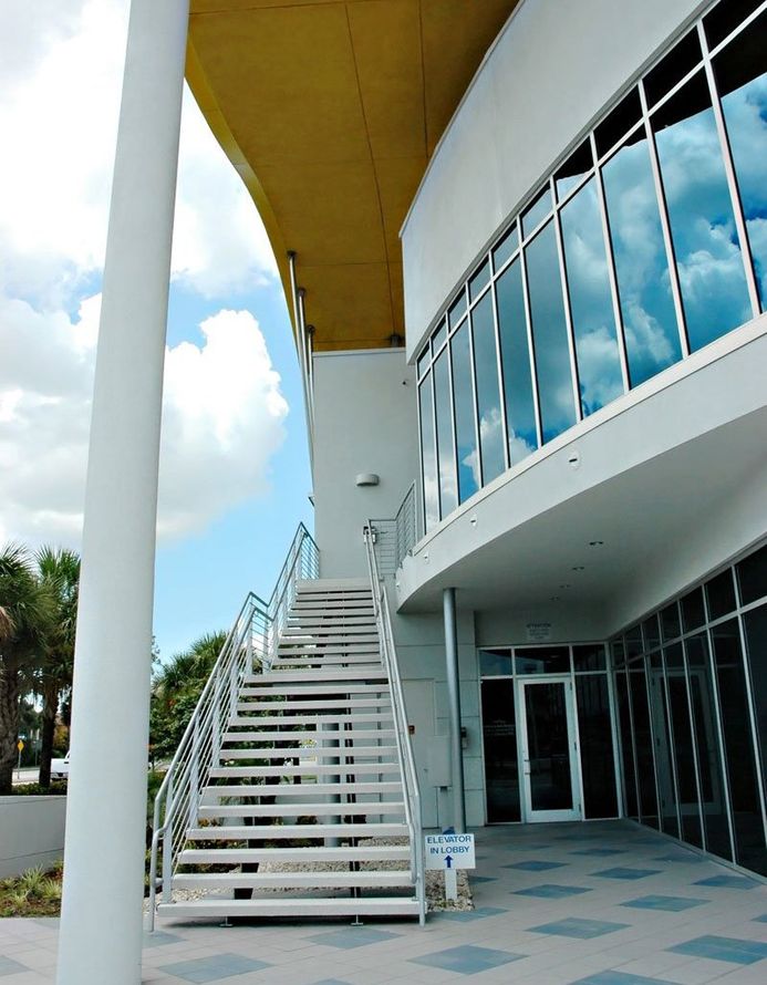 Stairs Outside Company Building — Fort Myers, FL — Children & Adult Dentistry
