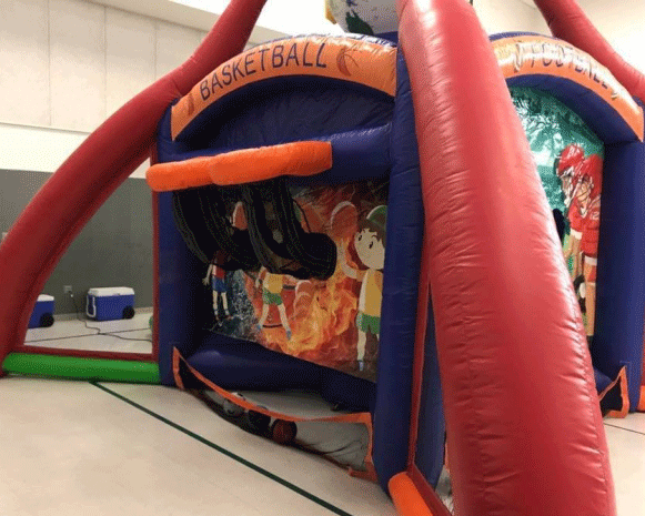 Inflatable Four Way Sports Game