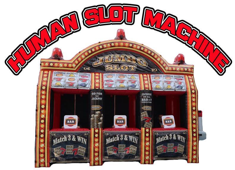 Inflatable Human Slot Machine