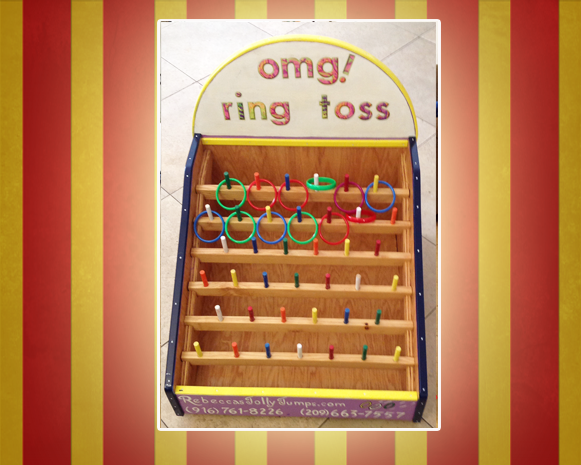 OMG Ring Toss Carnival Game
