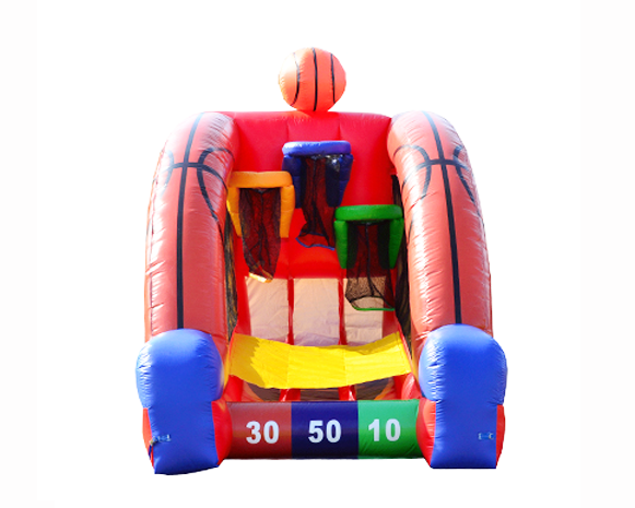 Inflatable Basketball Challenge Rental