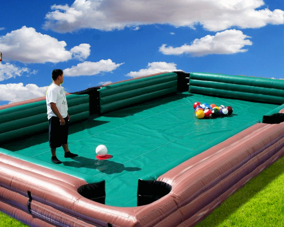Pool Table Inflatable Game