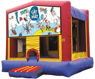 Cat In The Hat Bounce House