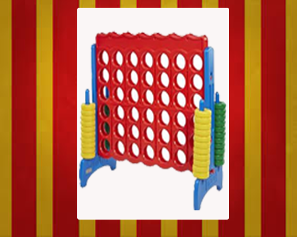 Giant Plastic Connect Four Game Rental