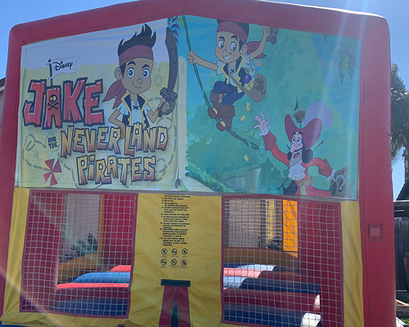 Jake and The Neverland Pirates Bounce House