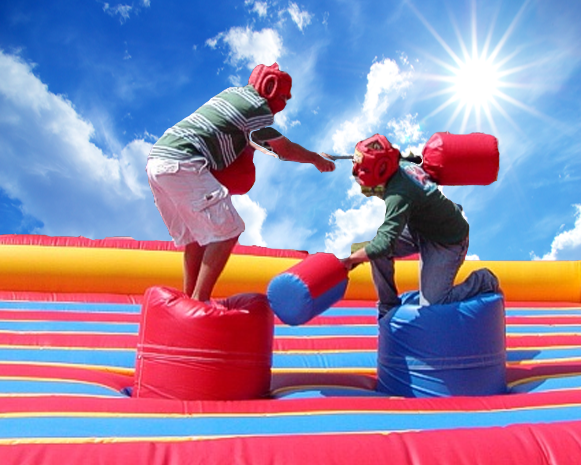 Gladiator Joust Arena Inflatable Game