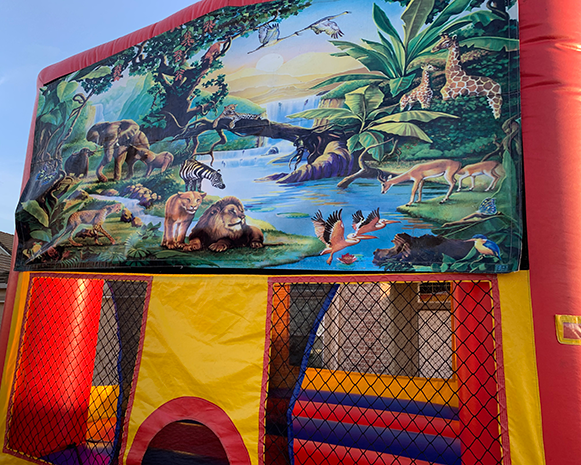 Jungle Themed  Bounce House