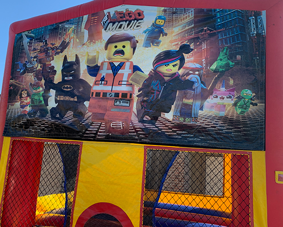 Lego Movie Bounce House