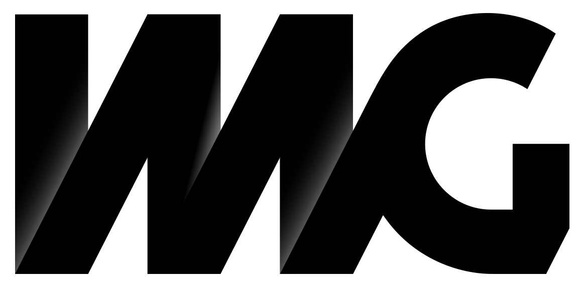 A black and white IMG logo.