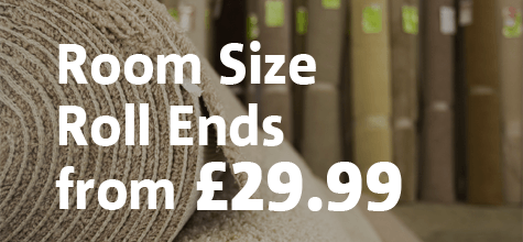 Room size roll ends from £29.99
