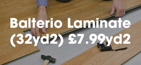 Balterio laminate (32yd2) £7.99yd2