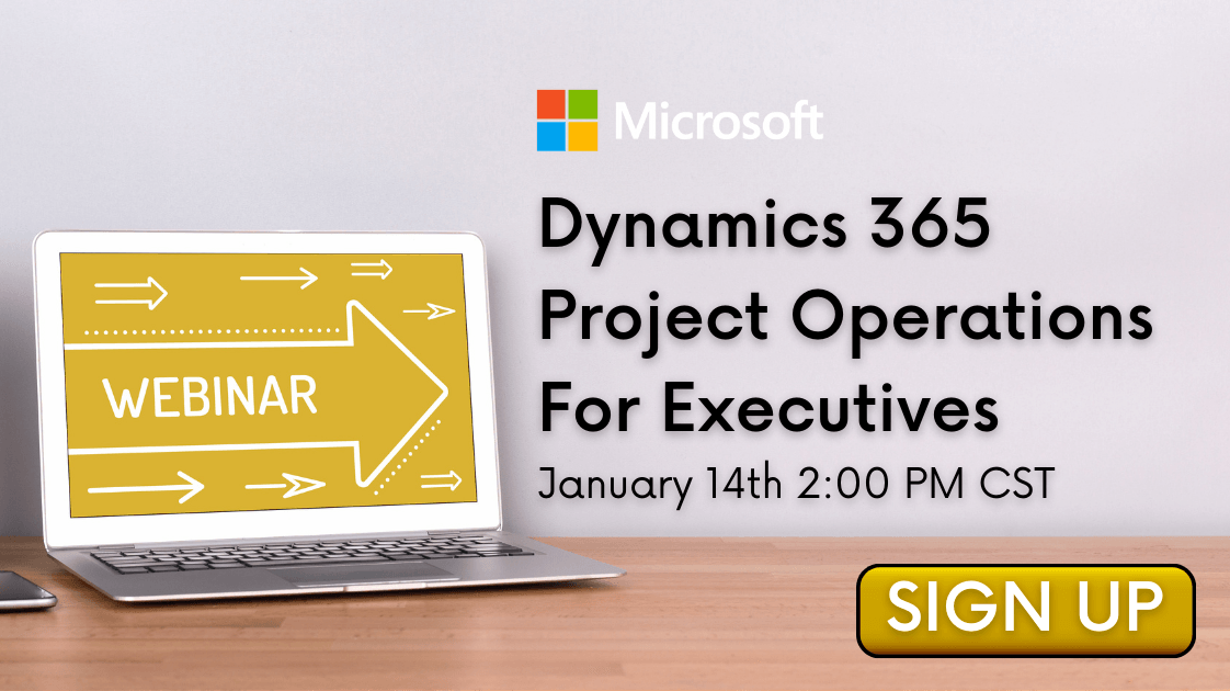 Dynamics 365 Project Operations for Executives Free Webinar