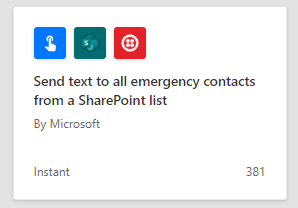 Microsoft Power Automate Sharepoint Text Template