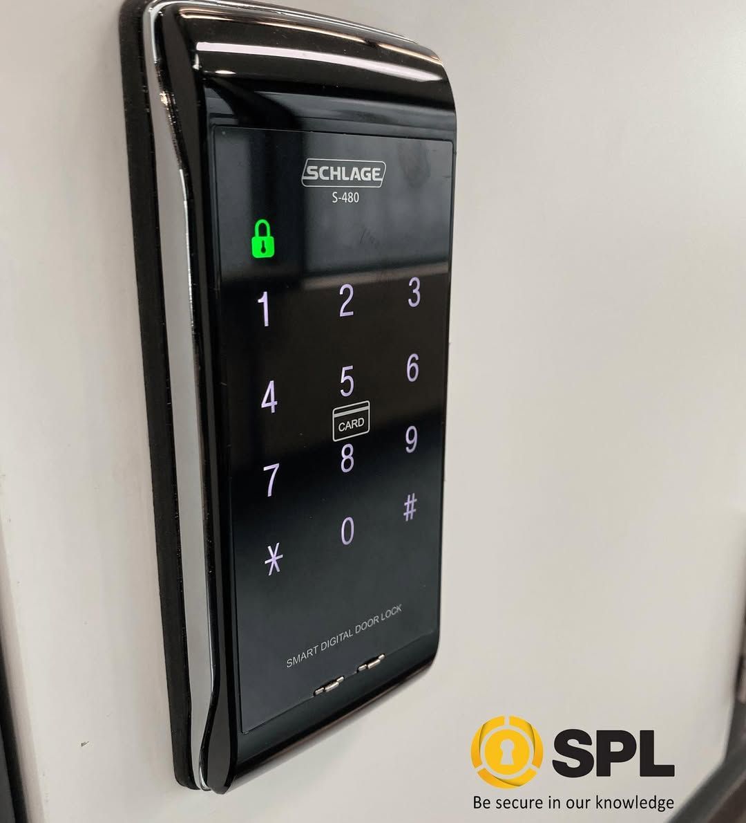 A Close Up of a Door Keypad — SPL Security Solutions In Oxenford, QLD