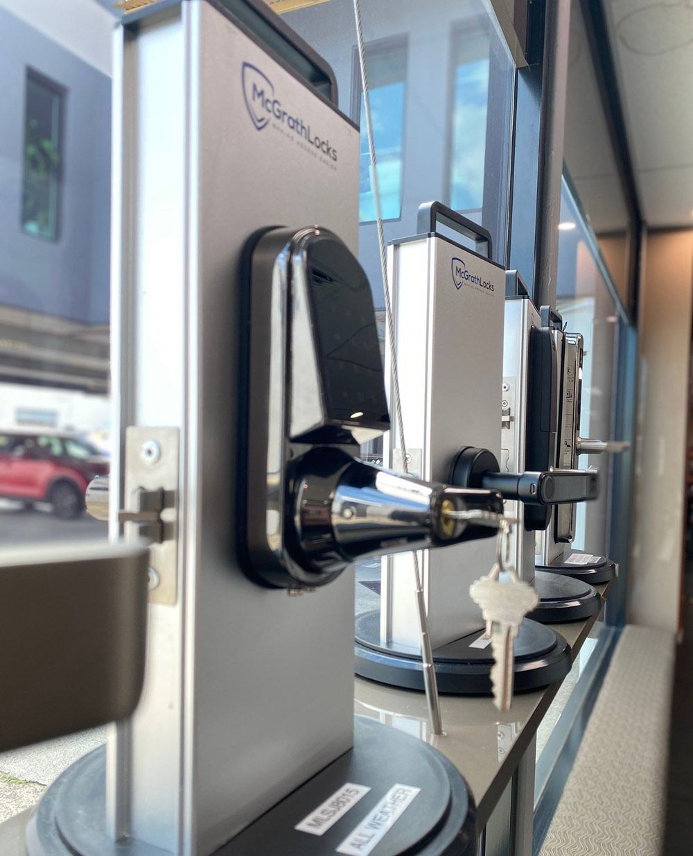 A Digital Door Handles