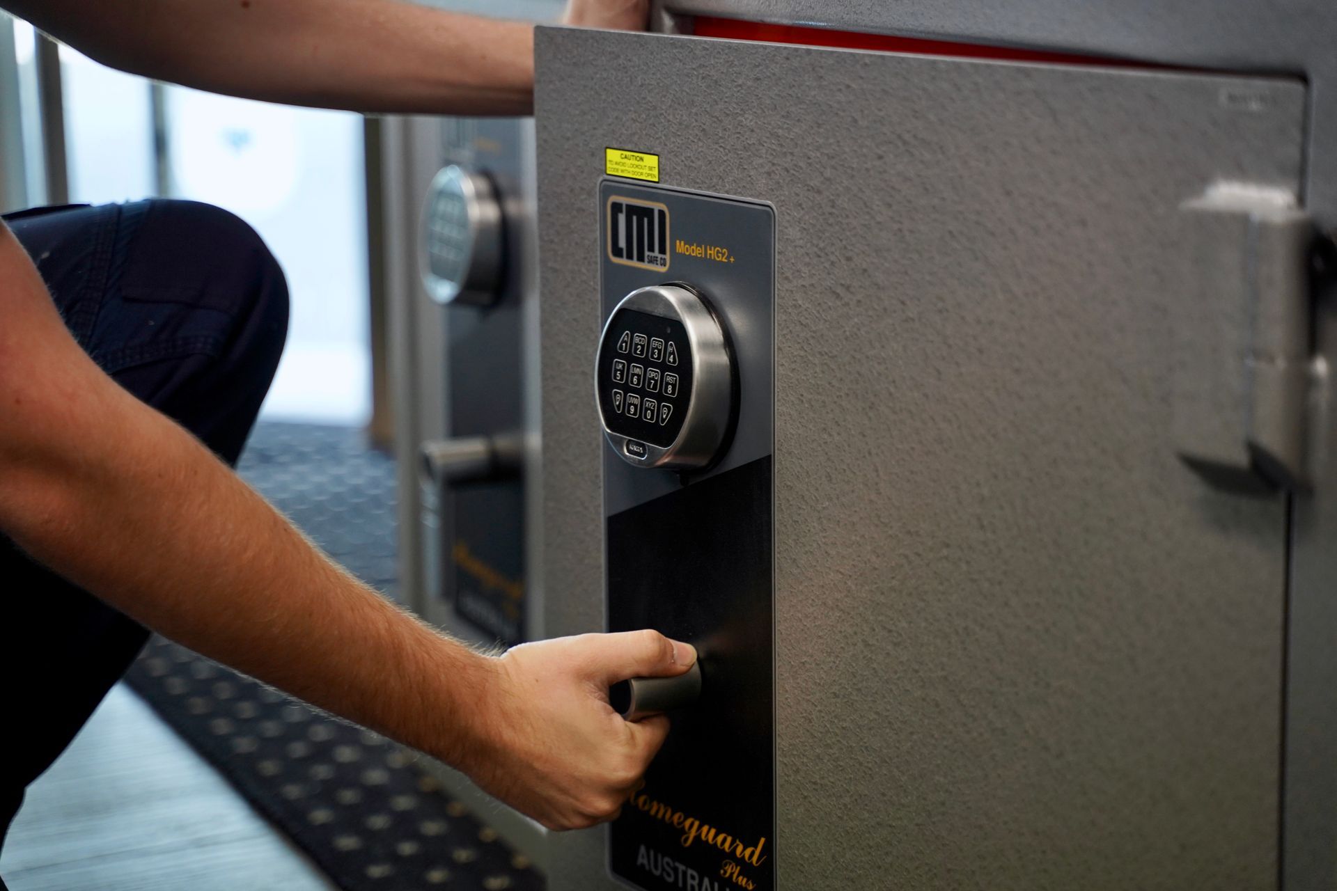 Two Large Safes Being Opened — SPL Security Solutions in Bundall, QLD