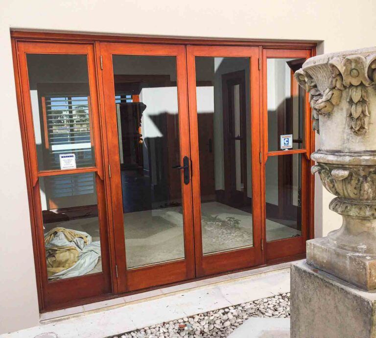 Wooden Doors With Door Seals — SPL Security Solutions In Bundall, QLD