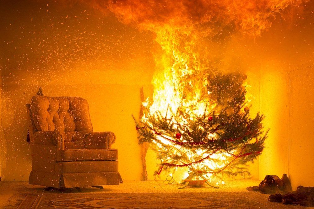 Avoiding Christmas Tree Fires