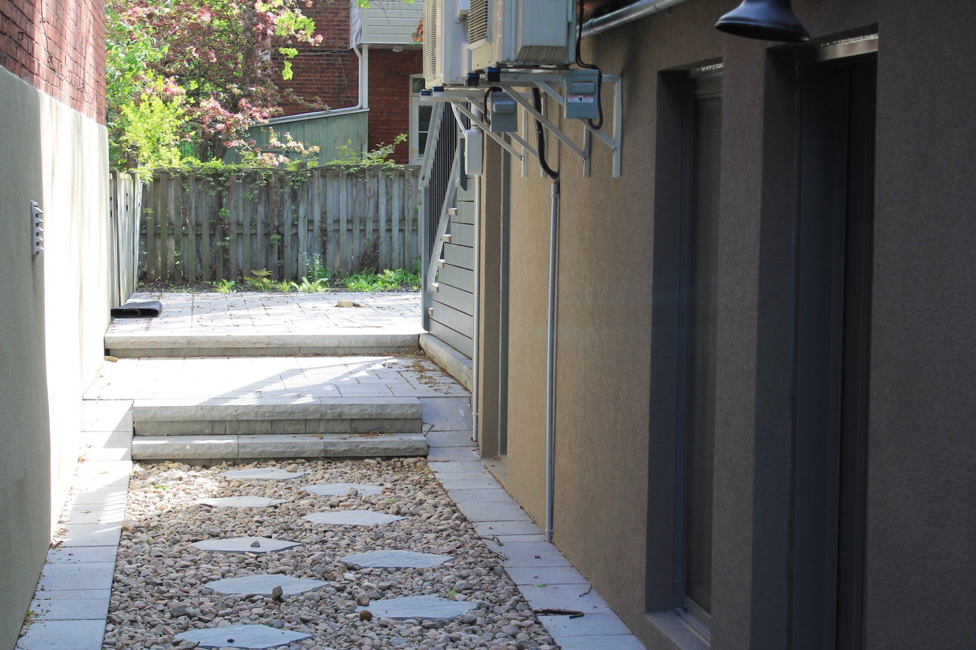 stone and rock walkway