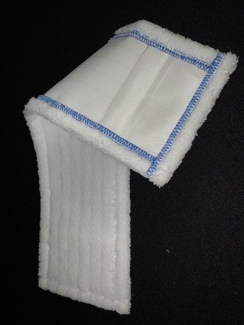 mop, bodemdoek kortharig, mop met flaps, microvezelmop, 4811