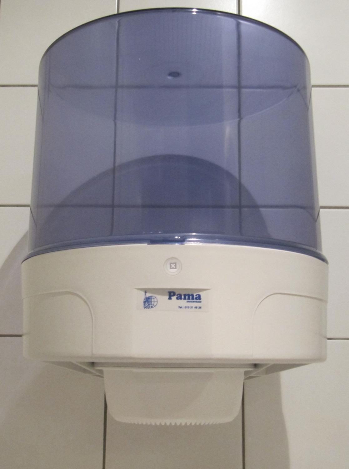PAXMAX, Pama, afgesloten dispenser voor industrierol