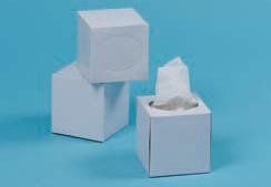 Facial tissues, zakdoekjes, papieren zakdoeken, kubus met zakdoeken, Pama, PAHFCU1910