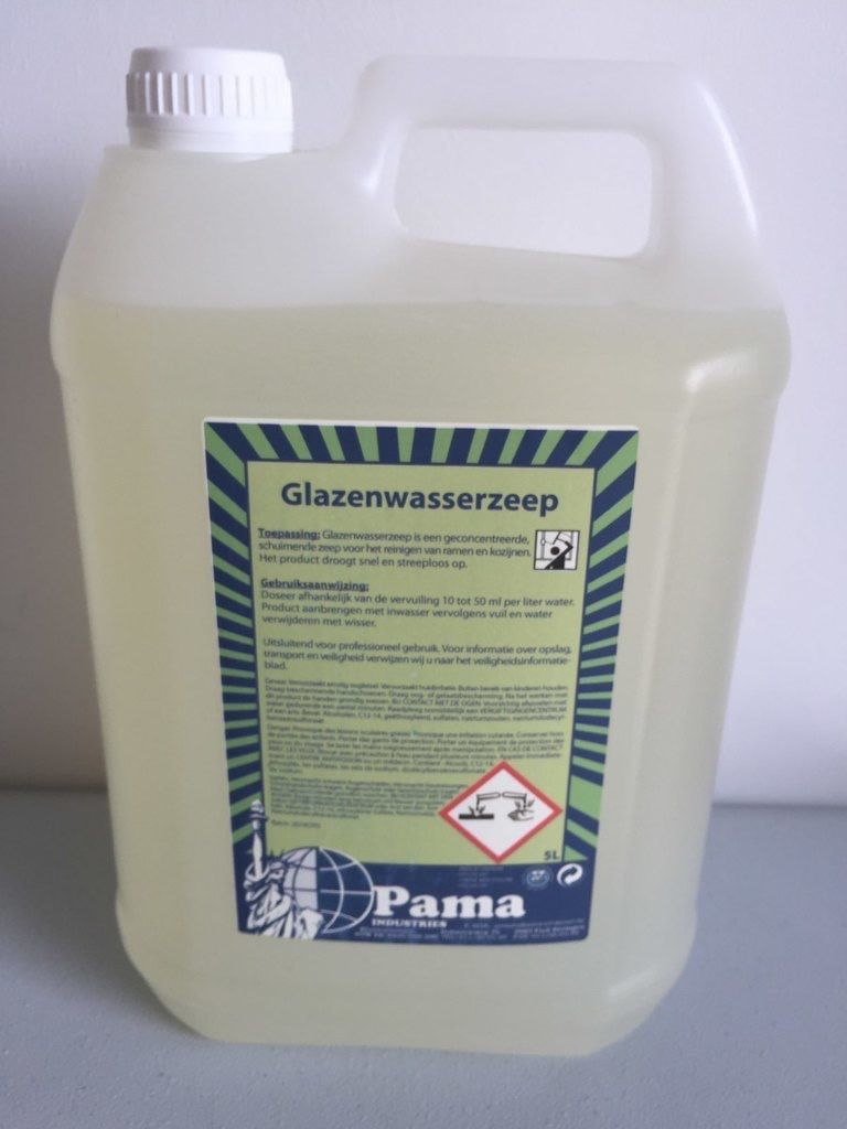 Glazenwasserzeep, zeep om ramen te wassen, zeep om ruiten te wassen, G265, G2654