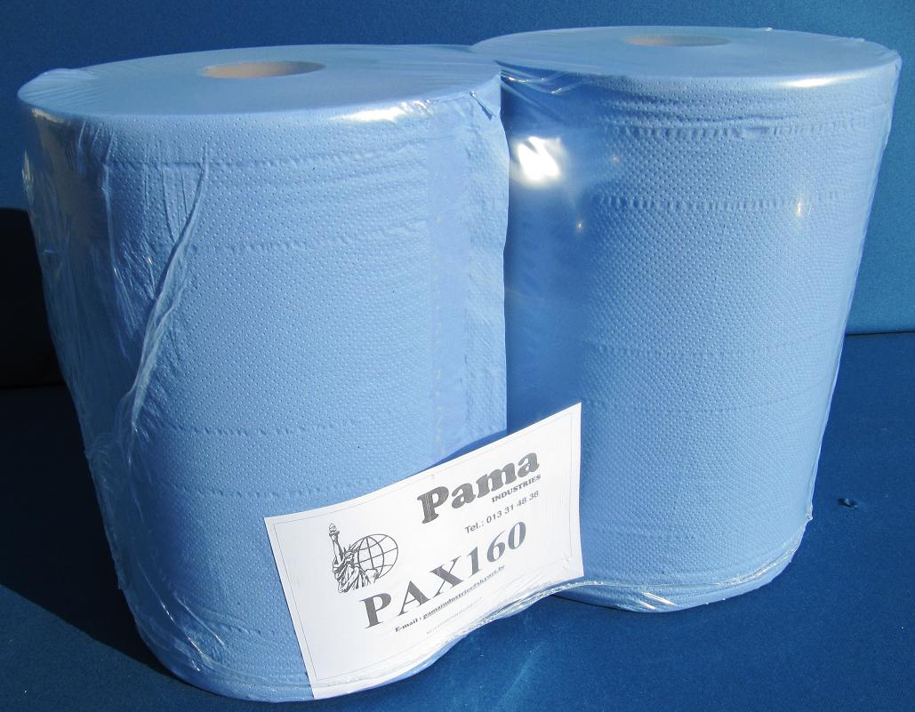 blauw papier, industrierol, PAX160, Pama