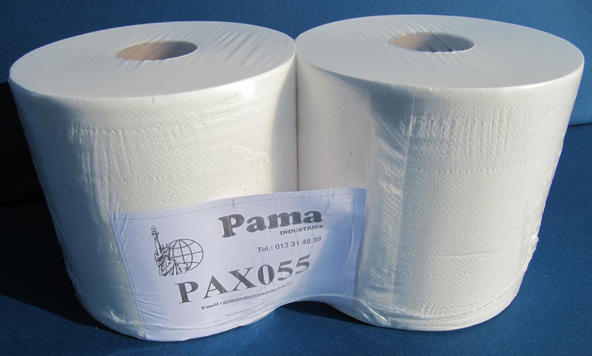 PAX055, industrierol wit, Pama