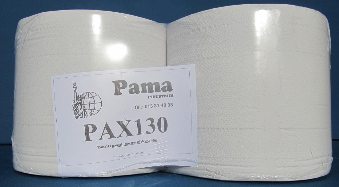 PAX130, industrierol, witte rollen, Pama