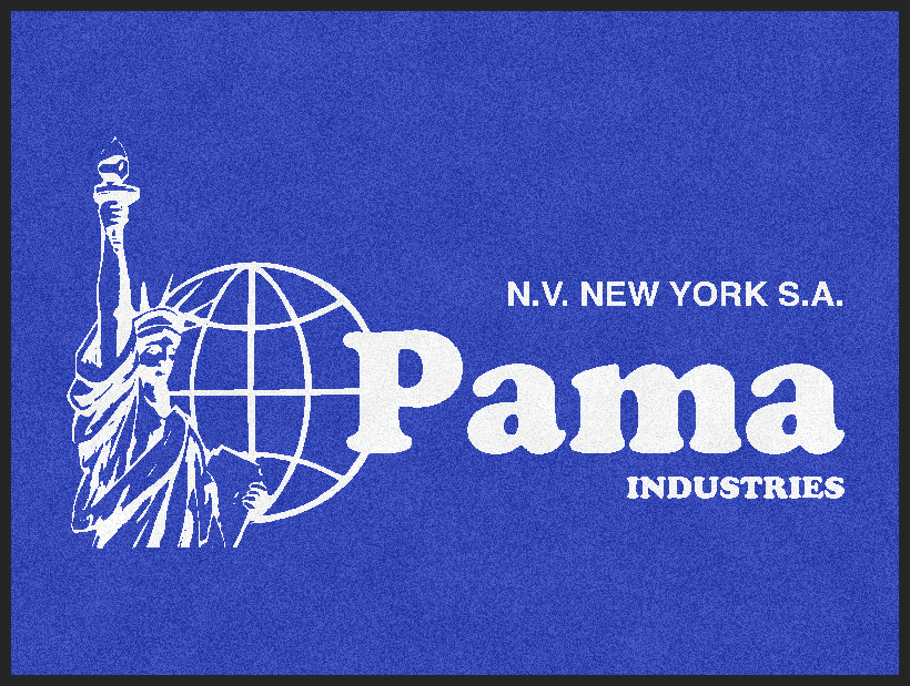 Logomatten, Pama, mat met logo, mat met embleem, mat met tekst