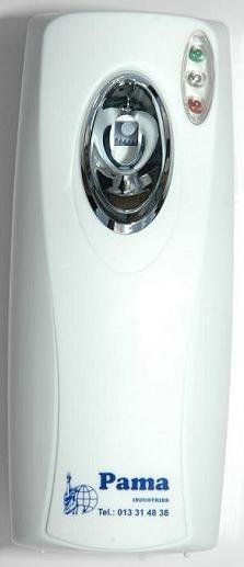 Dispenser voor insecticide, apparaat voor insecticide, Pama spray dispenser