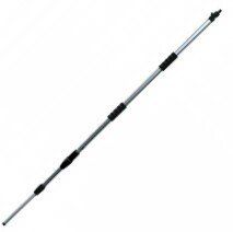 telescoopsteel, waterdoorlaatbare steel, aluminium steel, Pama, uitschuifbare steel, ALU200W