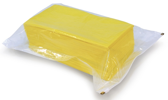 wisdoeken geel, doeken voor stof, droge doeken, 4605, doeken voor flipper