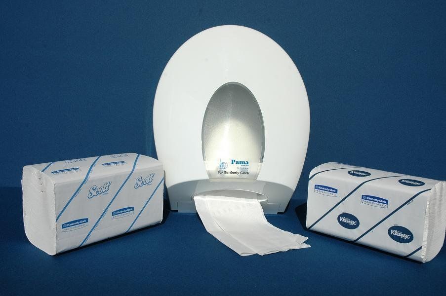 Handdoeken voor Aqua dispenser, blauwe handdoeken