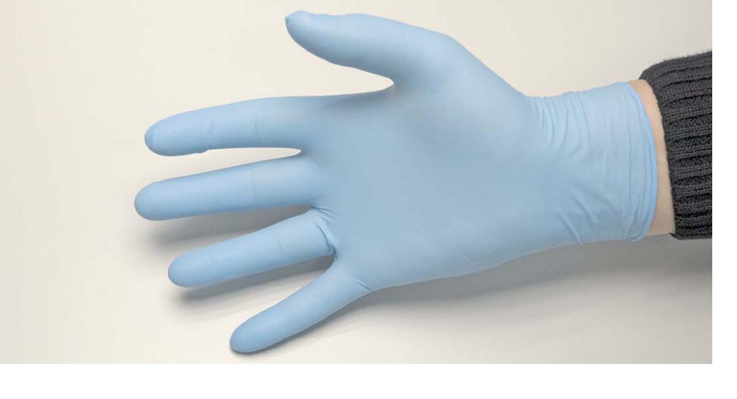 wegwerphandschoenen, latex handschoenen, blauwe handschoenen, 2142, Pama, weggooihandschoenen, handschoenen voor eenmalig gebruik, dunne handschoenen