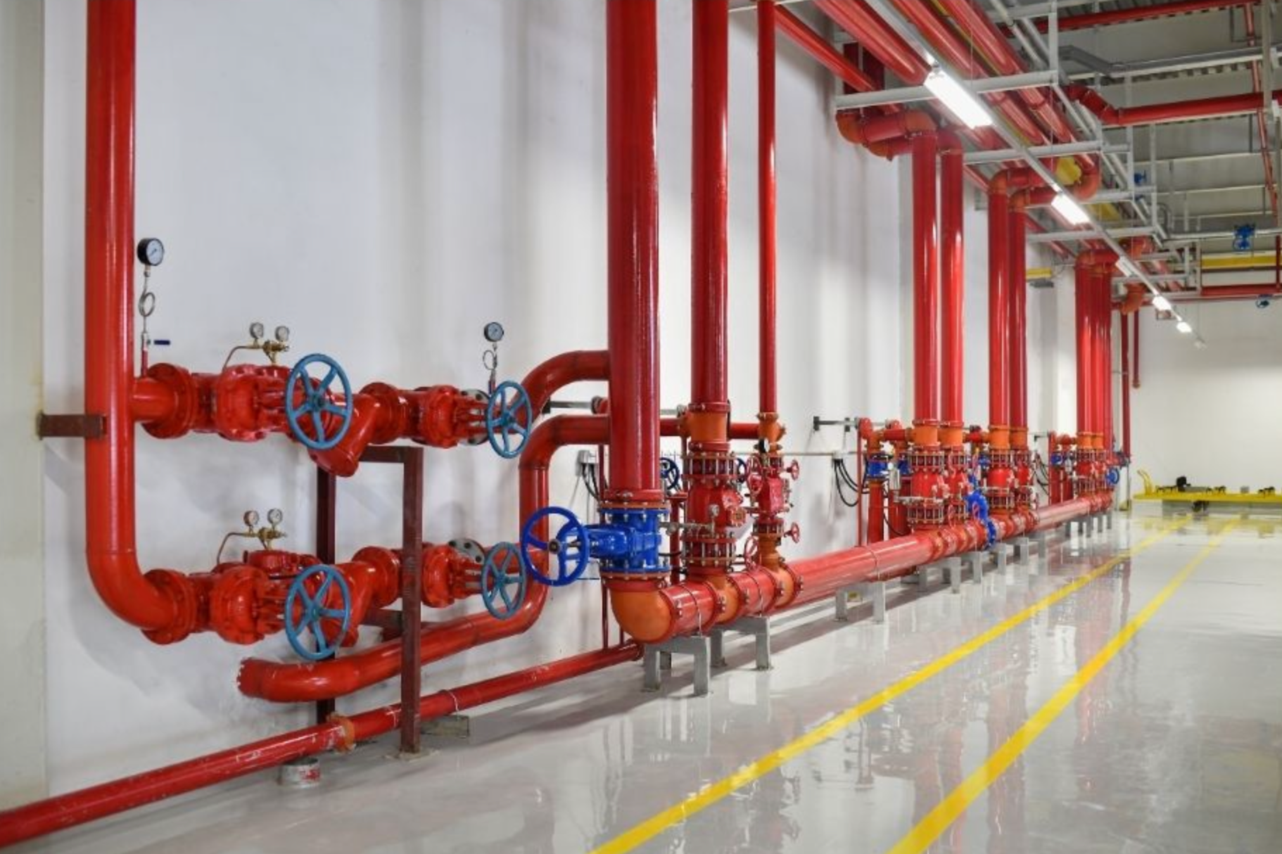 Kubay Mühendislik Yangın Tesisat Uygulaması