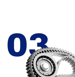 A white container with the number 03 on it | Mark's Auto Repair