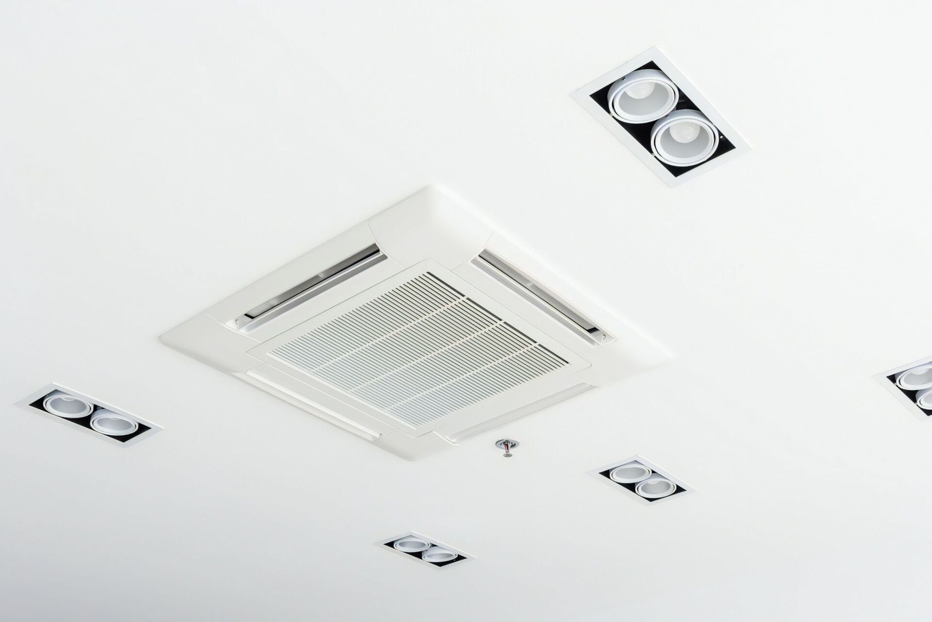 Ceiling Mounted Cassette Type Air Conditioner — More Clean Air In Cessnock, NSW