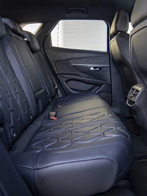 Leather Back Seat