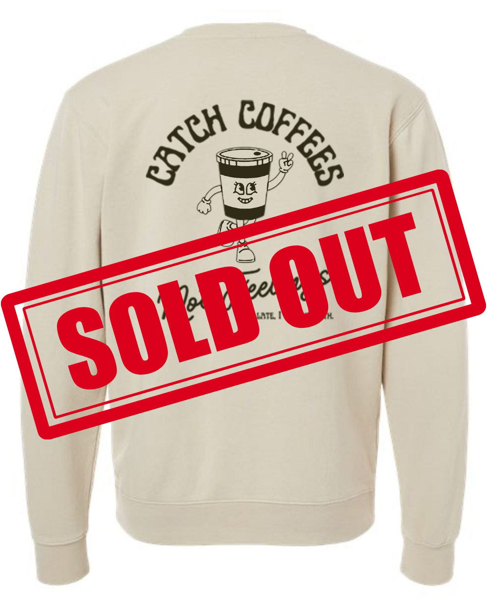 Catch Coffees Crewneck (Ivory)