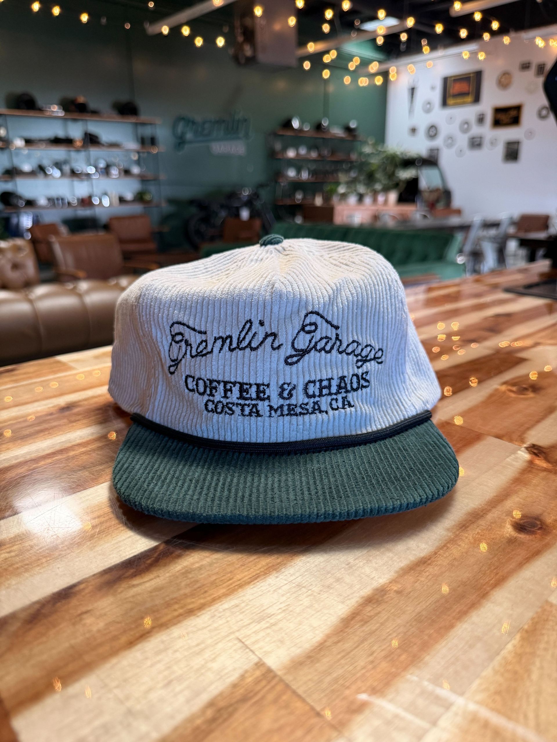 Gremlin Hat (Corduroy Green)