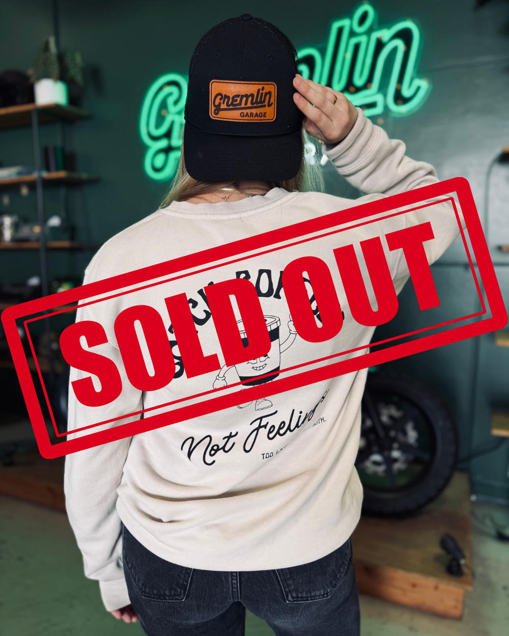 Catch Coffees Crewneck (Cement)