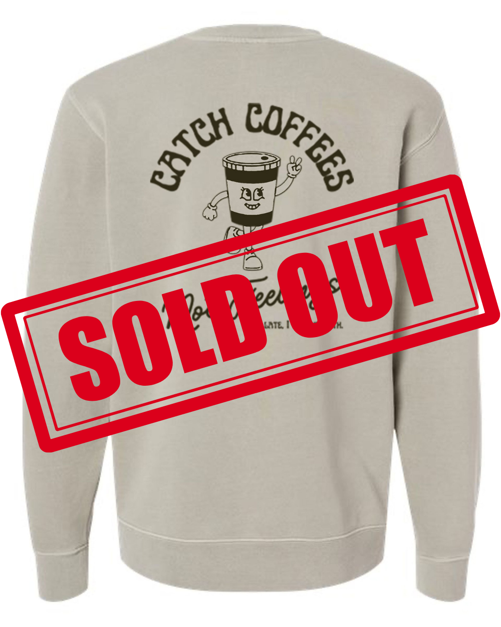 Catch Coffees Crewneck (Cement)