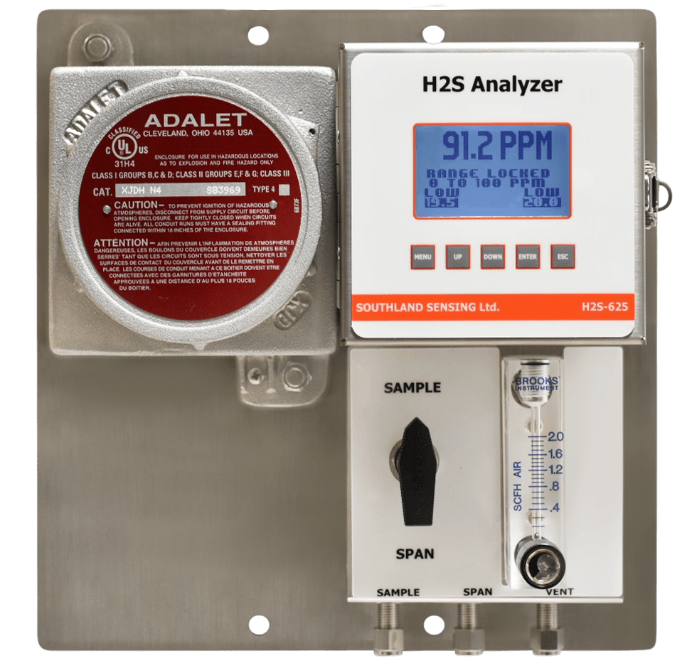 H2S 625 Oxygen Analysers — Ferntree Gully, VIC — Anri Instruments & Controls
