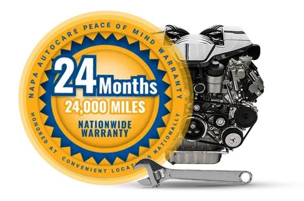 NAPA 24 Months/24 Miles Nationwide Warranty | Snellville Auto Center