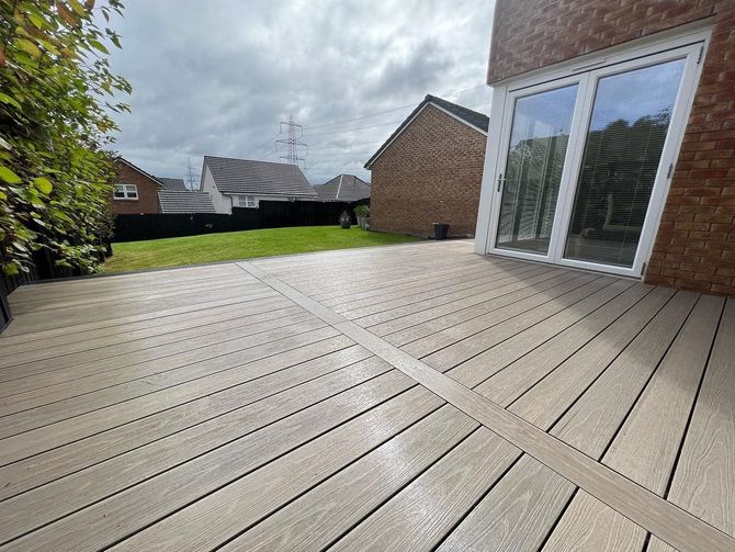 composite decking from our eco -friendly range